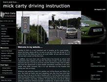 Tablet Screenshot of mickcarty.co.uk